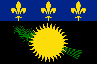 image of Guadeloupe flag