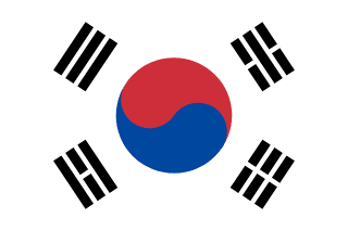 image of Republic of Korea flag