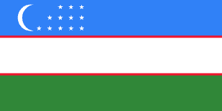 image of Republic of Uzbekistan flag